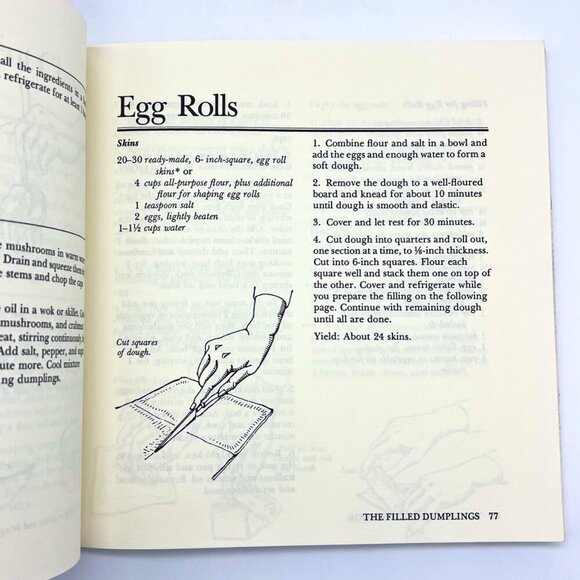 The Dumpling Cookbook by Maria Polushkin 1977 Workman Publishing Recipes - Picture 4 of 7